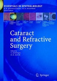 Enlarge image Cover: Cataract and Refractive Surgery - Springer