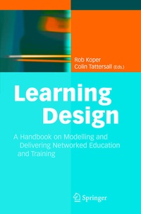 Enlarge image Cover: Learning Design - Springer