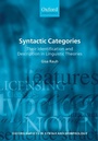 Cover: Syntactic Categories - Oxford University Press