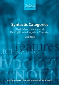 Enlarge image Cover: Syntactic Categories - Oxford University Press