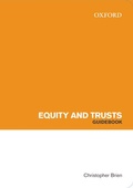 Cover: Equity and Trusts Guidebook - OUP Australia and New Zealand