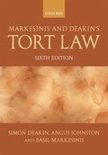 Cover: Markesinis and Deakin's Tort Law - Oxford University Press