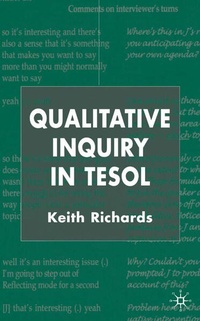 Enlarge image Cover: Qualitative Inquiry in TESOL - Palgrave Macmillan