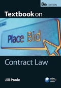 Cover: Textbook on Contract Law - Oxford University Press