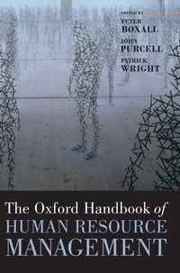 Enlarge image Cover: The Oxford Handbook of Human Resource Management - Oxford University Press