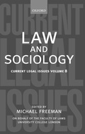 Cover: Law and Sociology - Oxford University Press
