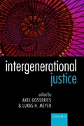 Cover: Intergenerational Justice - Oxford University Press
