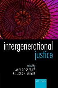Enlarge image Cover: Intergenerational Justice - Oxford University Press
