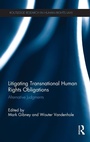 Cover: Litigating Transnational Human Rights Obligations - Routledge