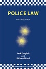 Cover: Police Law - Oxford University Press