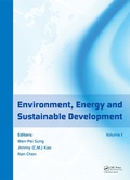 Cover: Environment, Energy and Sustainable Development - CRC Press