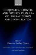 Cover: Inequality, Growth, and Poverty in an Era of Liberalization and Globalization - Oxford University Press