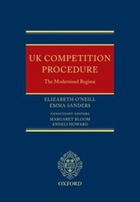 Enlarge image Cover: UK Competition Procedure - Oxford University Press