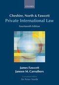 Cover: Cheshire, North & Fawcett: Private International Law - Oxford University Press