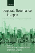 Cover: Corporate Governance in Japan - Oxford University Press