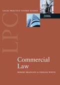 Cover: LPC Commercial Law 2006 - Oxford University Press