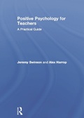 Cover: Positive Psychology for Teachers - Routledge
