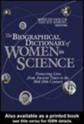 Cover: The Biographical Dictionary of Women in Science - Routledge