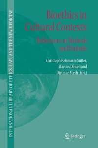 Enlarge image Cover: Bioethics in Cultural Contexts - Springer