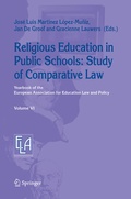 Cover: Religious Education in Public Schools: Study of Comparative Law - Springer