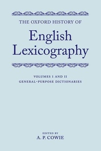 Abbildung von: The Oxford History of English Lexicography - Oxford University Press