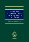 Cover: Financial Assistance for the Acquisition of Shares - Oxford University Press