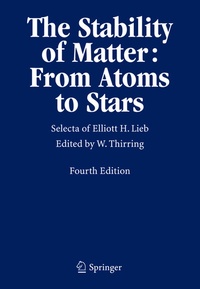 Abbildung von: The Stability of Matter: From Atoms to Stars - Springer