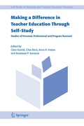 Cover: Making a Difference in Teacher Education Through Self-Study - Springer