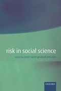 Cover: Risk in Social Science - Oxford University Press