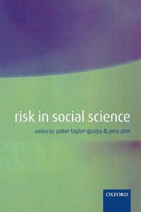 Enlarge image Cover: Risk in Social Science - Oxford University Press