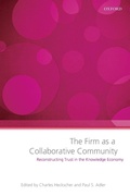 Cover: The Firm as a Collaborative Community - Oxford University Press
