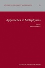 Cover: Approaches to Metaphysics - Springer