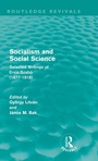 Bild: Socialism and Social Science (Routledge Revivals) - Routledge