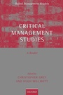 Cover: Critical Management Studies - Oxford University Press