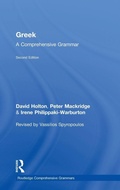 Cover: Greek: A Comprehensive Grammar of the Modern Language - Routledge