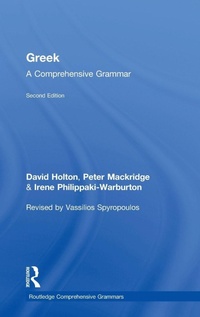 Enlarge image Cover: Greek: A Comprehensive Grammar of the Modern Language - Routledge
