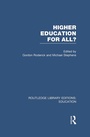 Cover: Higher Education for All? (RLE Edu G) - Routledge