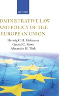 Cover: Administrative Law and Policy of the European Union - Oxford University Press