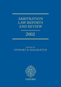 Abbildung von: Arbitration Law Reports and Review: 2002 - Oxford University Press