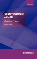 Cover: Public Procurement in the EU - Oxford University Press