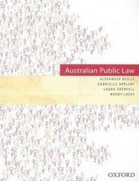 Enlarge image Cover: Australian Public Law - Oxford University Press