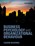 Cover: Business Psychology and Organizational Behaviour - Psychology Press Ltd