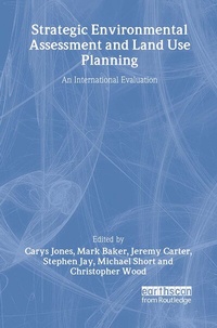Enlarge image Cover: Strategic Environmental Assessment and Land Use Planning - Earthscan Ltd