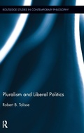 Cover: Pluralism and Liberal Politics - Routledge