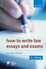 Cover: How to Write Law Essays and Exams - Oxford University Press