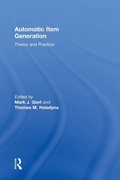 Cover: Automatic Item Generation - Routledge