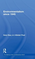 Cover: Environmentalism since 1945 - Routledge