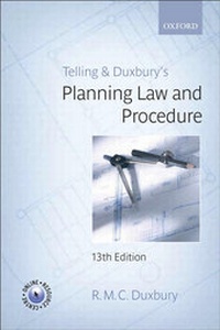 Bild: Telling and Duxbury's Planning Law and Procedure - Oxford University Press