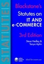 Cover: Blackstone's Statutes on IT and E-commerce - Oxford University Press