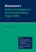 Bild: Blackstone's Police Investigators' Mock Examination Paper 2006 - Oxford University Press